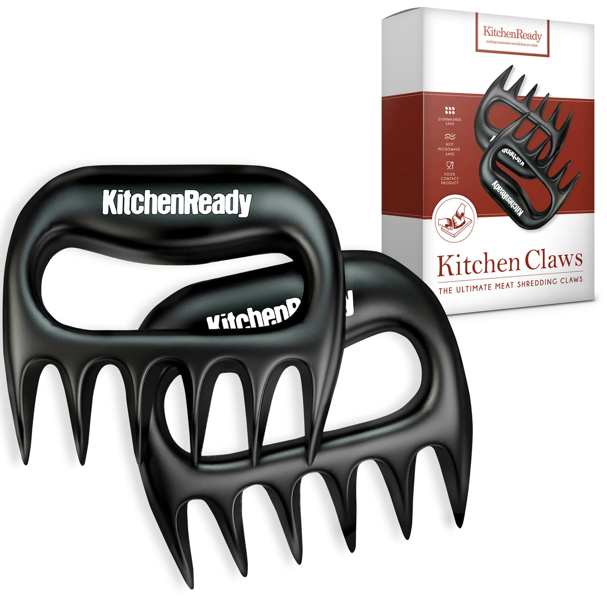 1pc Kitchen Meat Claws For Pulled Pork, Shredding Chicken & More