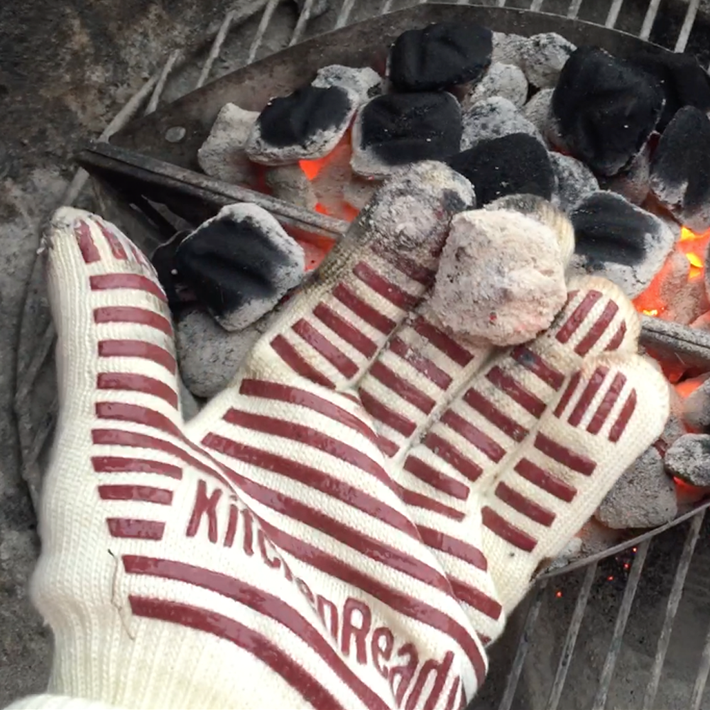 Safe Grip Premium Heat Resistant BBQ Grilling & Oven Gloves
